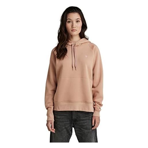 G-STAR RAW premium core 2.0 hooded sweater donna, grigio (wild dove d21255-c235-g283), l