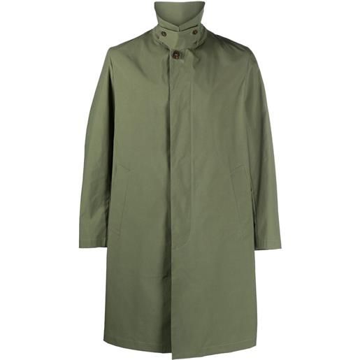 Mackintosh cappotto newington monopetto - verde