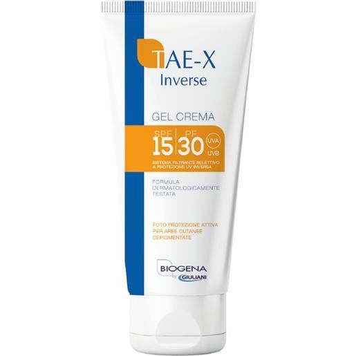 Tae-X inverse spf15 uvapf30 vitiligo suncare crema solare 50 ml solare