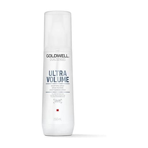 Goldwell dualsenses ultra volume, spray corporizzante per capelli fini o privi di volume, 150ml