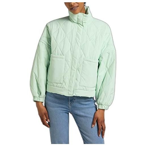 Lee light layer jacket giacca, seaglass, medium da donna