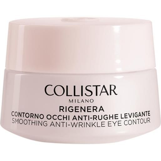 Collistar rigenera contorno occhi anti-rughe levigante 15 ml