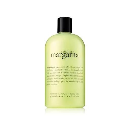 Philosophy senorita margarita shampoo/shower gel/bubble bath, 16 ounces by philosophy