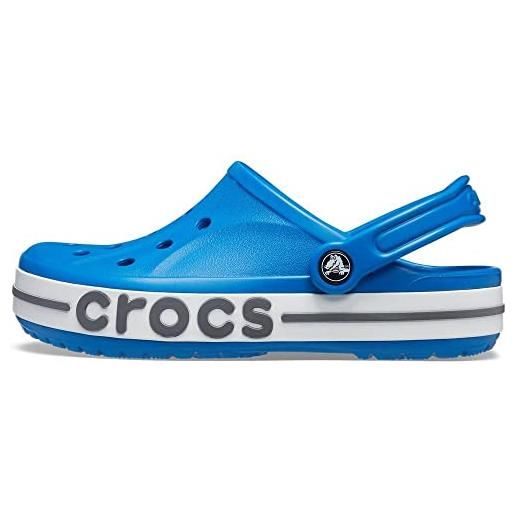 Crocs bayaband clog, zoccoli unisex-adulto, black white, 48/49 eu