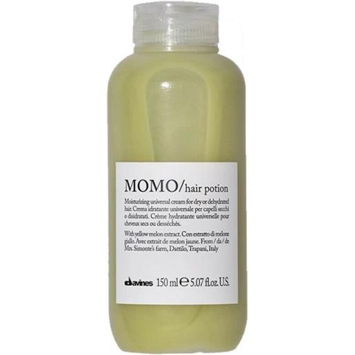 Davines momo hair potion 150ml - crema idratante senza risciacquo capelli secchi o aridi