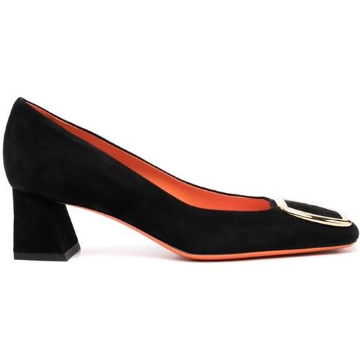 Santoni pumps con fibbia 50mm - nero