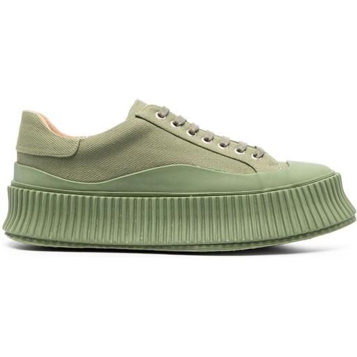Jil Sander sneakers chunky - verde