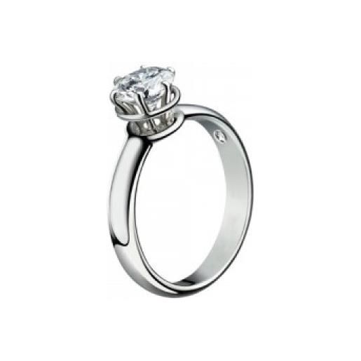 Damiani anello solitario minou con diamante ct 0,52 f vs1