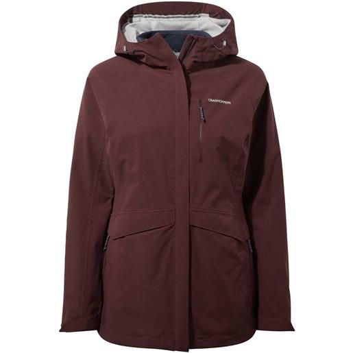 Craghoppers caldbeck 3in1 jacket rosso 8 donna