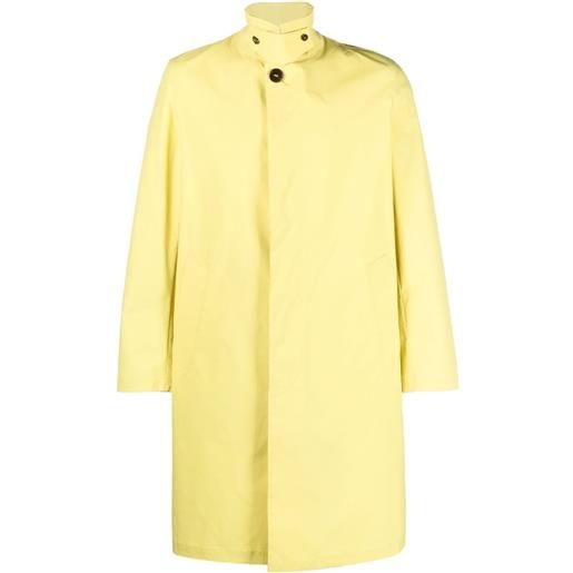 Mackintosh cappotto newington svasato - giallo