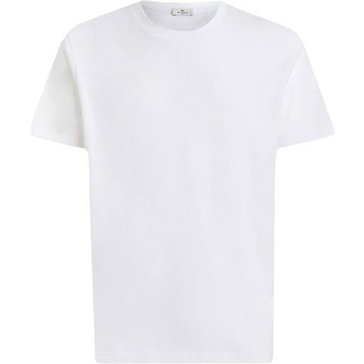 ETRO t-shirt con ricamo - bianco