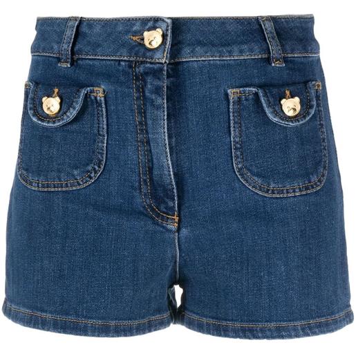 Moschino shorts denim - blu