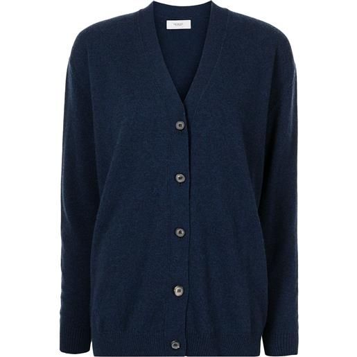 Pringle of Scotland cardigan con scollo a v - blu