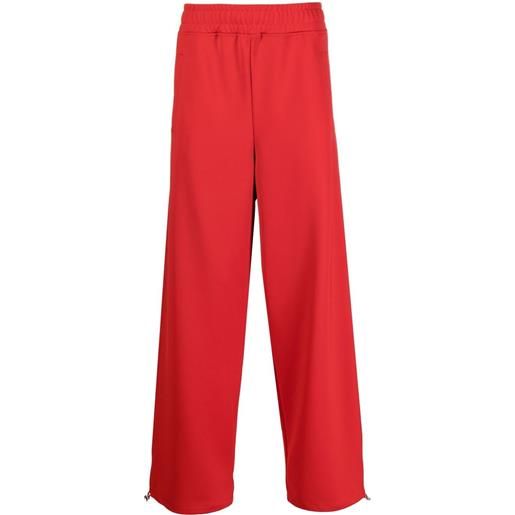 JW Anderson pantaloni sportivi con coulisse - rosso