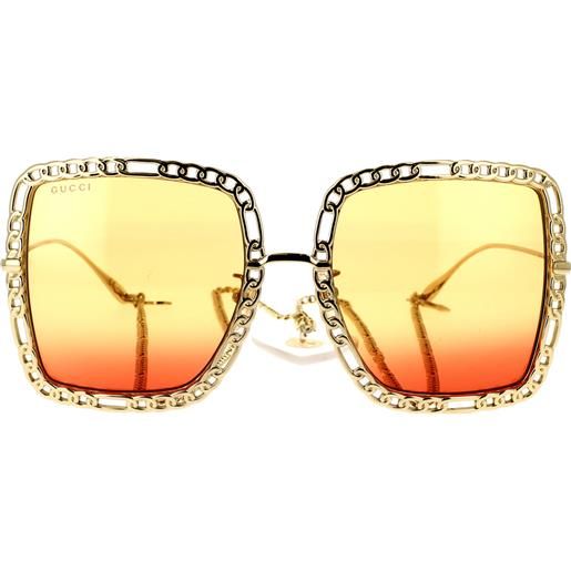 Gucci occhiali da sole Gucci con catena gg1033s 001