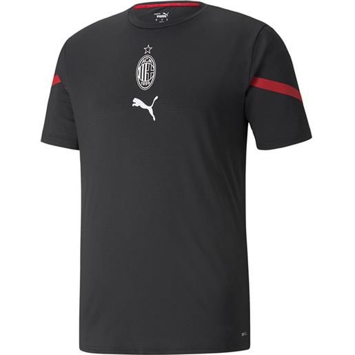 Puma ac milan pre match 21/22 t-shirt nero 2xl