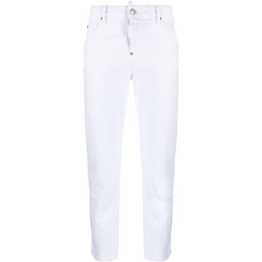 Dsquared2 jeans crop - bianco