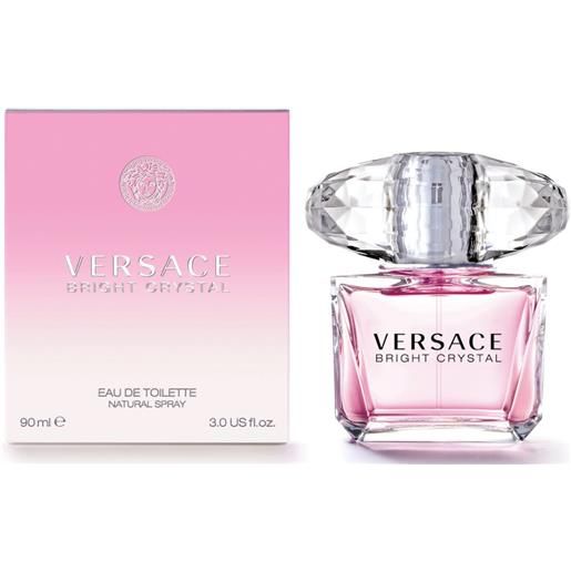 VERSACE bright crystal eau de toilette natural spray 90 ml