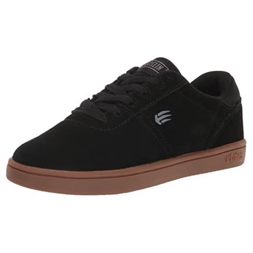 Etnies kids josl1n, scarpe da skateboard, black gum, 35.5 eu