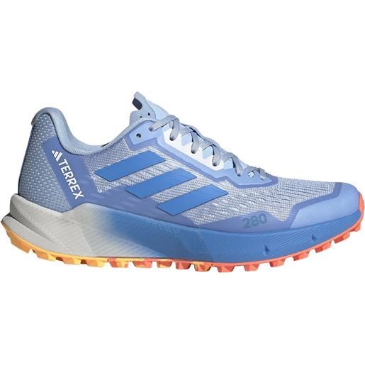 Adidas terrex agravic flow 2 trail running shoes blu eu 37 1/3 donna