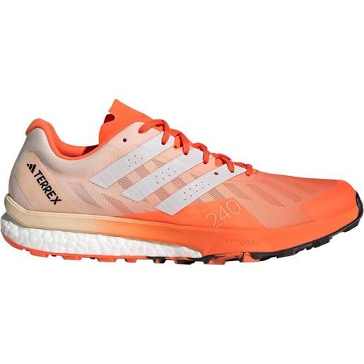 Adidas terrex speed ultra trail running shoes arancione eu 44 uomo