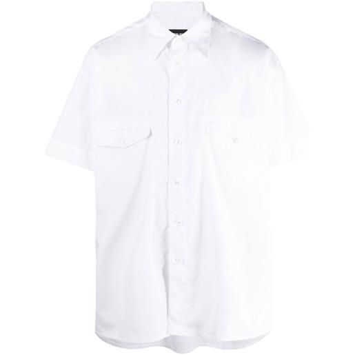 Giorgio Armani camicia a maniche corte - bianco