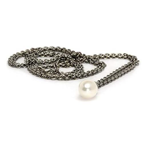 Trollbeads original Trollbeads collana d'argento con perla 60 cm 54060