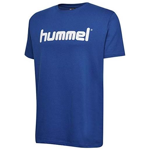 hummel hmlgo kids cotton logo t-shirt s/s color: true blue_talla: 140
