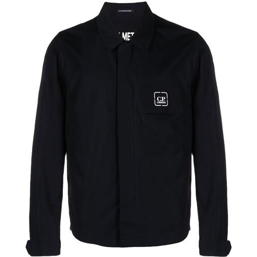 C.P. Company giacca-camicia a maniche lunghe - blu