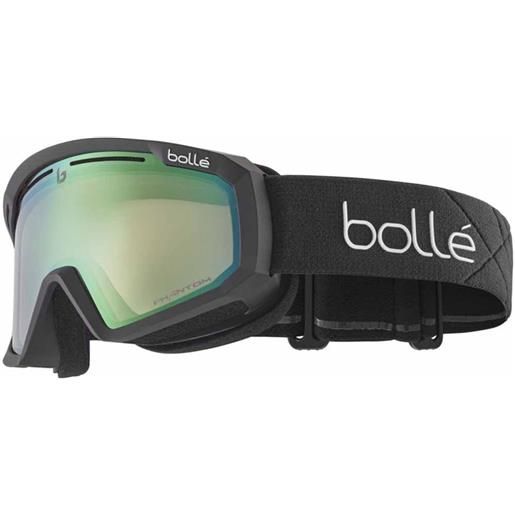 Bolle y7 otg photochromic ski goggles nero phantom green emerald photochromic/cat1-3