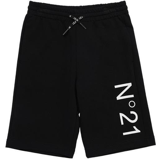 N°21 shorts in cotone con logo