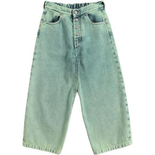 MM6 MAISON MARGIELA jeans larghi in denim di cotone