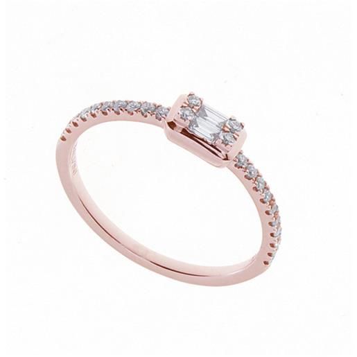 Salvini anello magia in oro rosa con diamanti