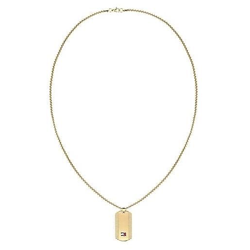 Tommy Hilfiger jewelry collana da uomo oro giallo - 2790423