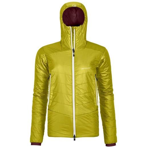 Ortovox westalpen swisswool jacket giallo s donna