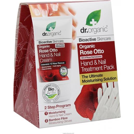 OPTIMA NATURALS Srl organic rose otto hand & nail treatment pack trattamento mani all'essenza di rosa
