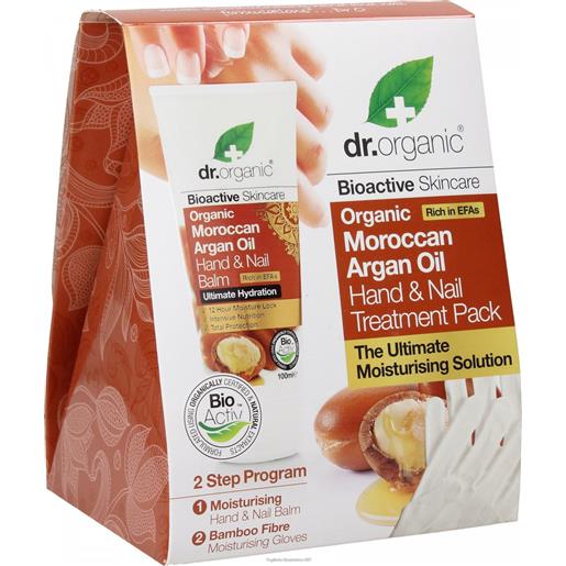 OPTIMA NATURALS Srl organic moroccan argan oil hand & nail treatment pack cofanetto trattamento mani