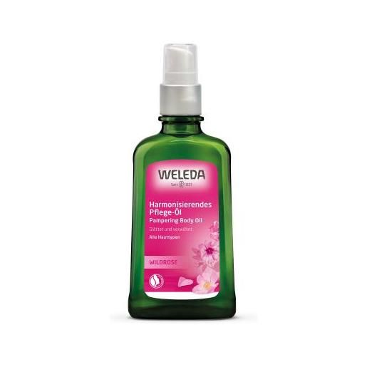 Weleda wild rose pampering 100 ml olio nutriente per donna
