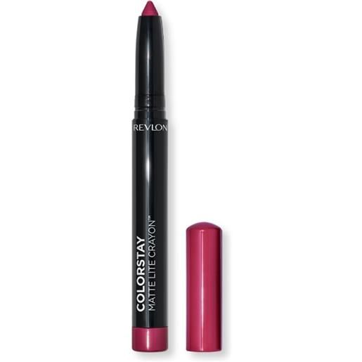 Revlon color. Stay matte lite crayon - rossetto n. 011 lifted
