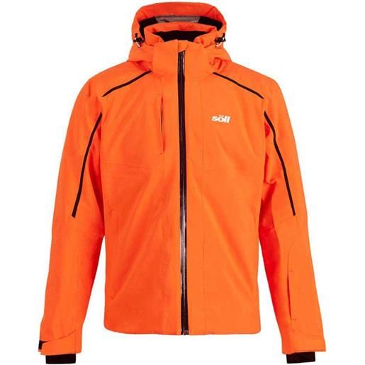 Soll rasch jacket arancione 2xl uomo
