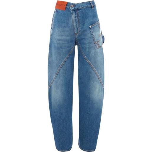 JW Anderson jeans a gamba ampia - blu