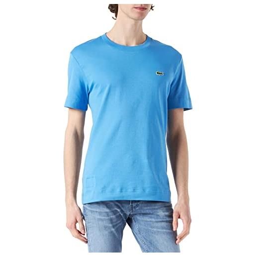 Lacoste th1708 maglietta sportiva a maniche lunghe, bleu marine (166), s unisex-adulto