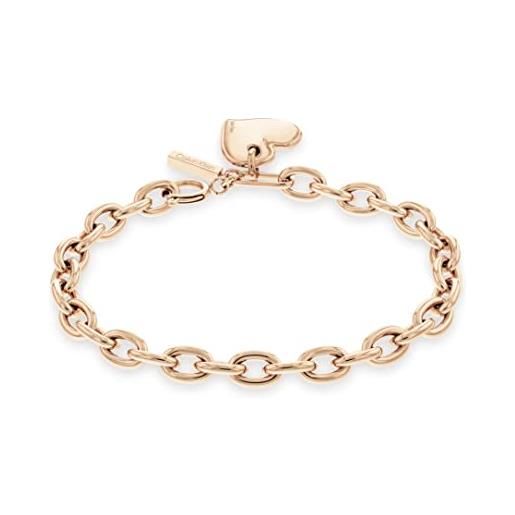 Calvin Klein braccialetto a catena da donna collezione alluring oro rosso - 35000298