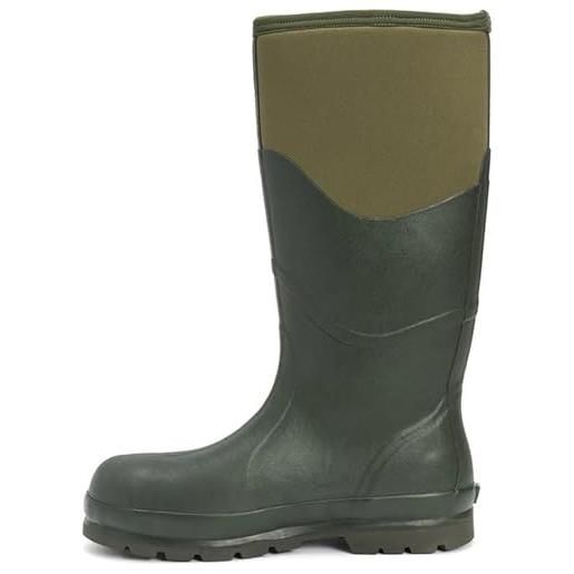 Muck Boots chore 2k, stivali di gomma da lavoro unisex adulti, green (moss 333), 44/45
