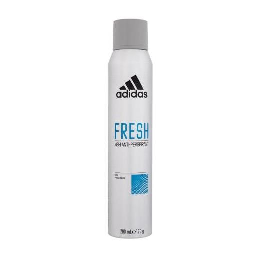 Adidas fresh 48h anti-perspirant spray antitraspirante 200 ml per uomo