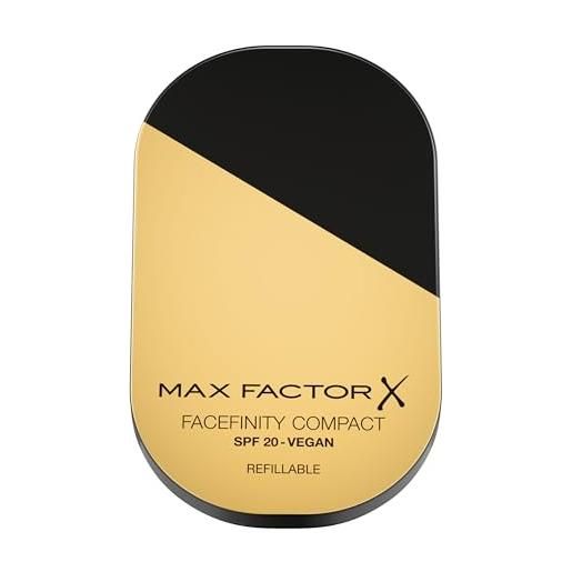 Max Factor facefinity fondotinta compatto in polvere - 003 - natural rose, 10 g