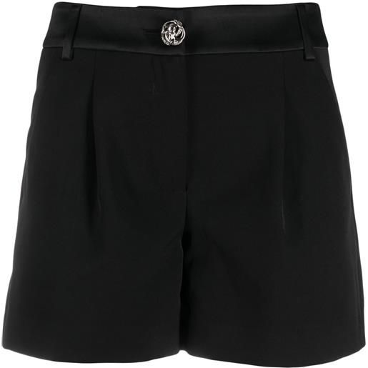 Philipp Plein shorts con dettaglio bottoni - nero