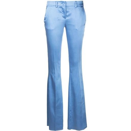 Philipp Plein pantaloni svasati - blu