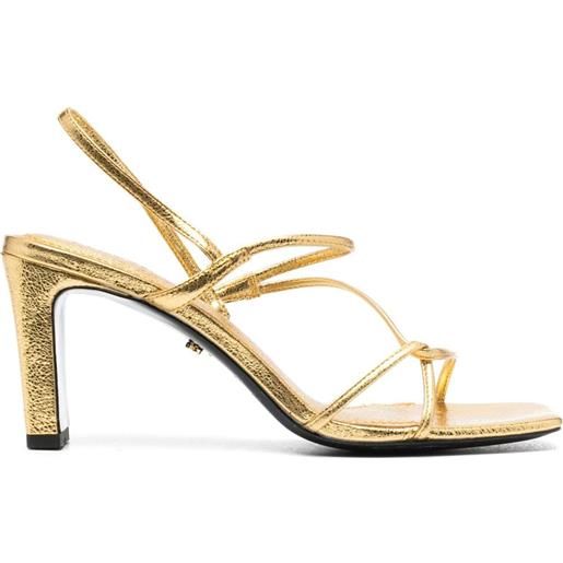 SANDRO sandali faye metallizzati - oro