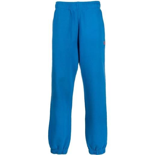 AMBUSH pantaloni sportivi con stampa - blu
